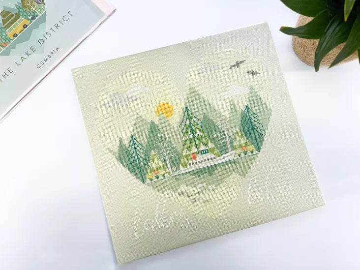 Wild At Heart: Lakes Life - Bothy Threads - Cross Stitch Kit, Needlecraft Kits, The Crafty Grimalkin - A Cross Stitch Store
