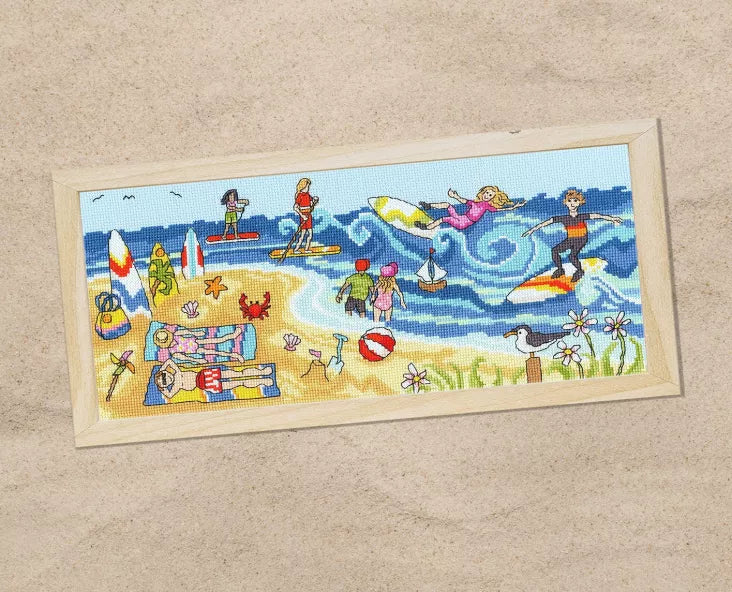 Seaside Fun - Bothy Threads - Cross Stitch Kit, Needlecraft Kits, The Crafty Grimalkin - A Cross Stitch Store