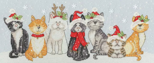 Festive Felines - Bothy Threads - Cross Stitch Kit