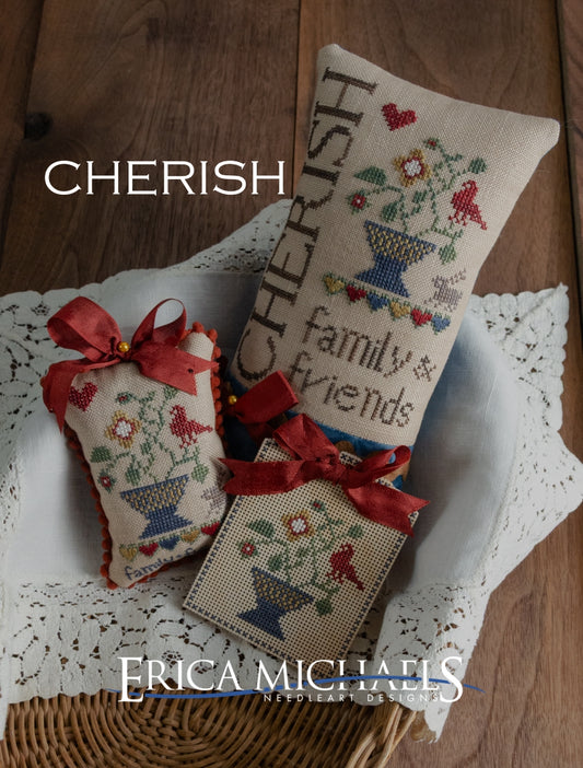 PREORDER Cherish - Erica Michaels - Cross Stitch Pattern