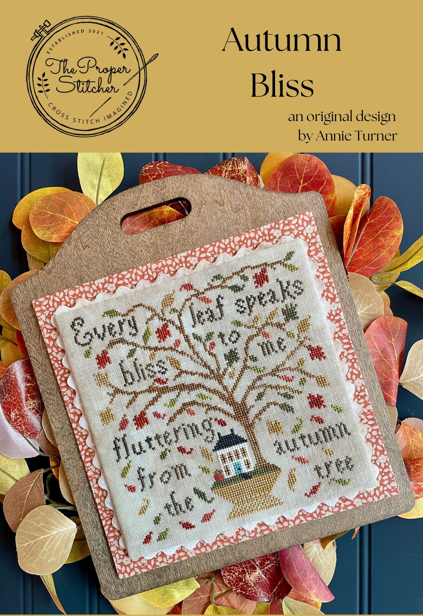 Autumn Bliss - Proper Stitcher - Cross Stitch Pattern