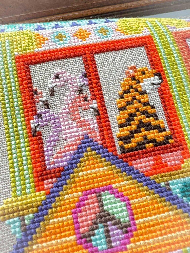 The Animal House - Satsuma Street - Cross Stitch Pattern, Needlecraft Patterns, The Crafty Grimalkin - A Cross Stitch Store