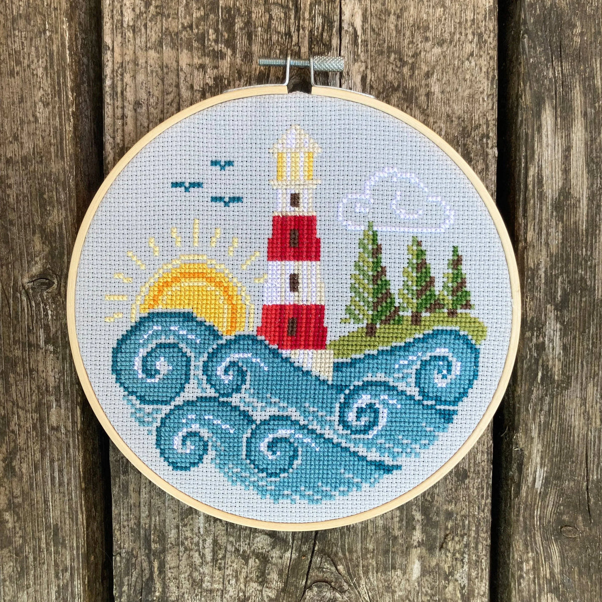 Going Coastal - Love Poppet - Cross Stitch Kit