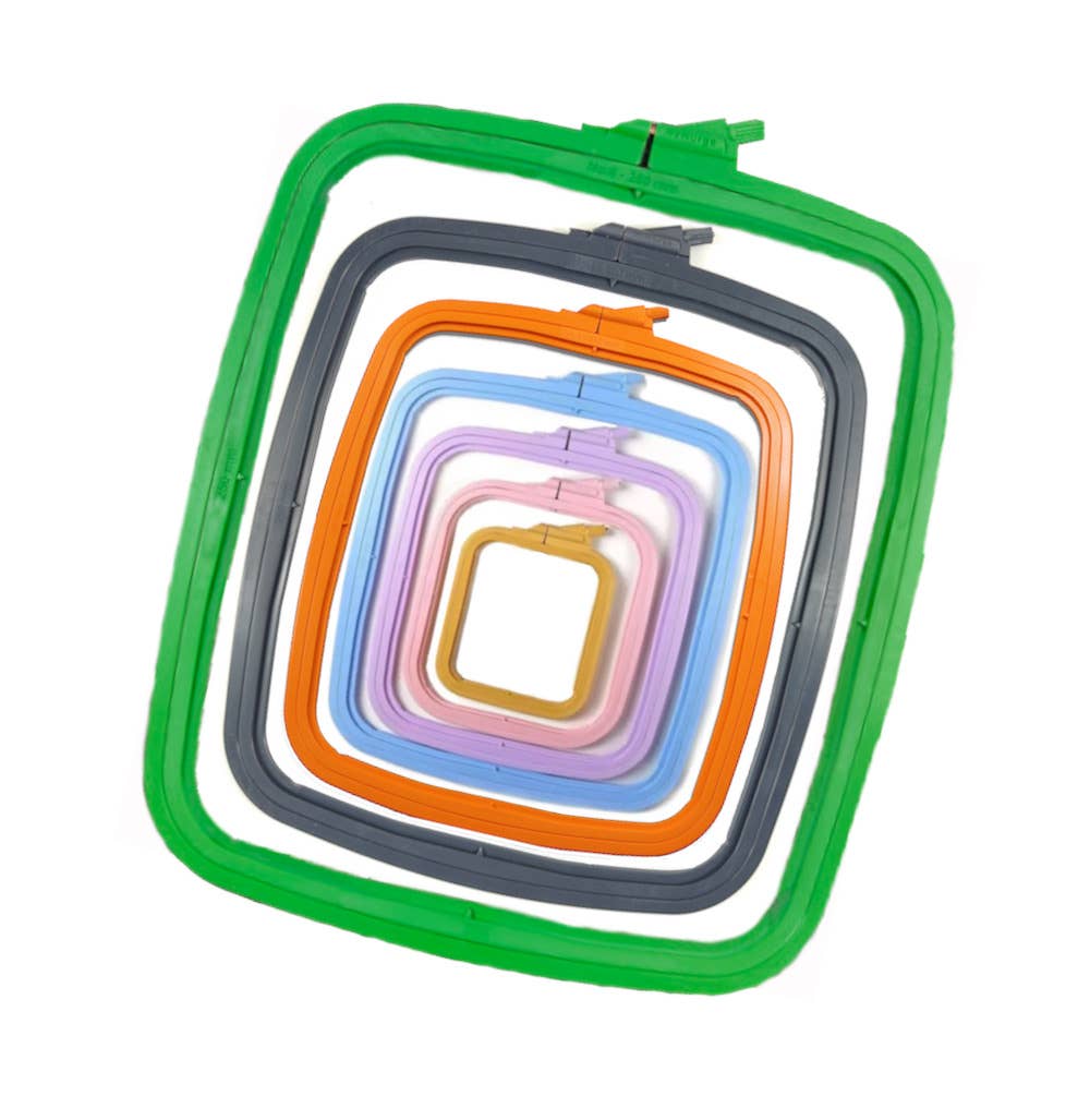 Nurge Square Plastic Hoops 110mm  X 95MM (4.3" 3.75")