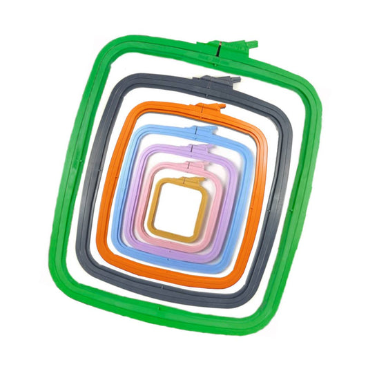 Nurge Square Plastic Hoops 110mm  X 95MM (4.3" 3.75")