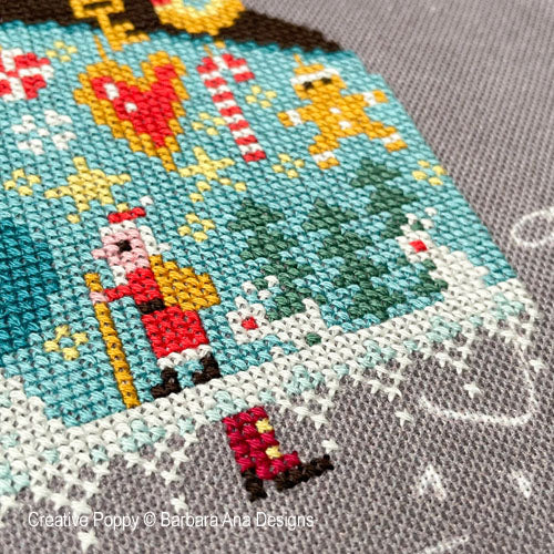 Christmas Cat - Barbara Ana Designs - Cross Stitch Pattern, Needlecraft Patterns, Needlecraft Patterns, The Crafty Grimalkin - A Cross Stitch Store