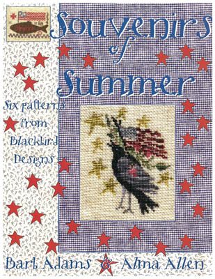 Souvenirs of Summer - Blackbird Designs - Cross Stitch Pattern Book