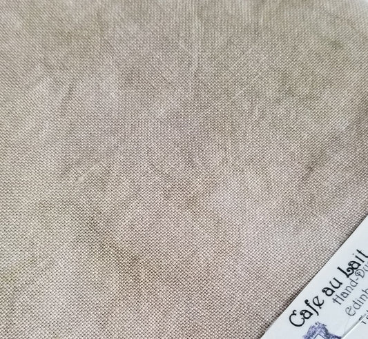 40 Count Linen - Cafe au Lait - Fiber on a Whim, Fabric, The Crafty Grimalkin - A Cross Stitch Store