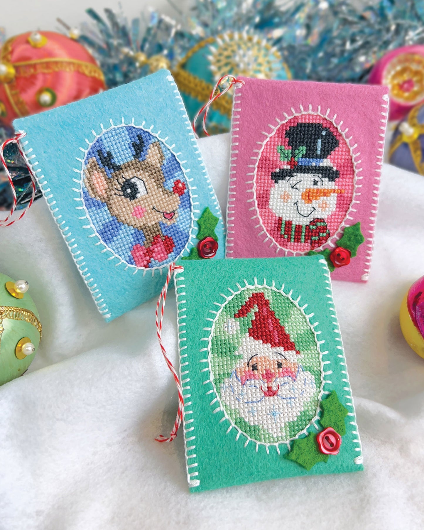Christmas Cameos - Satsuma Street - Cross Stitch Pattern