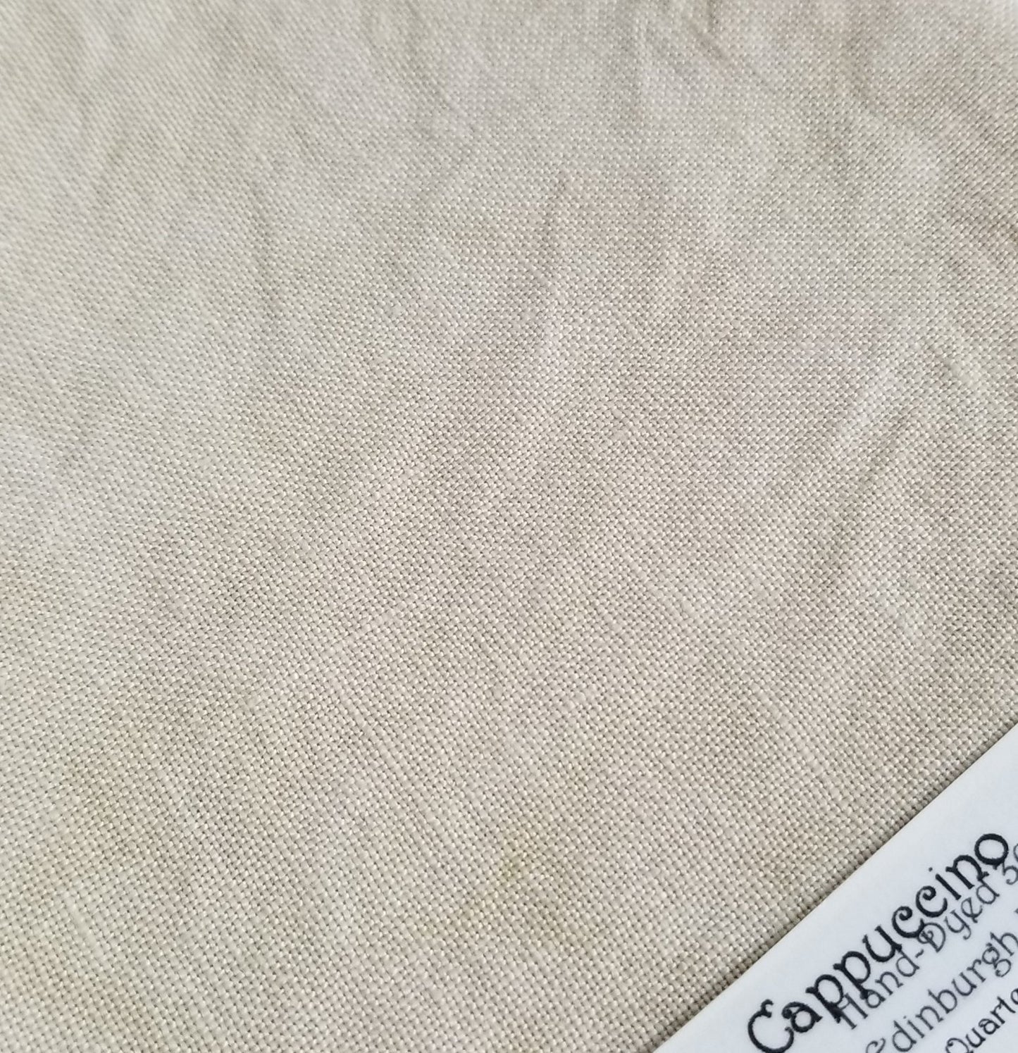 36 Count Linen - Cappuccino - Fiber on a Whim, Fabric, The Crafty Grimalkin - A Cross Stitch Store