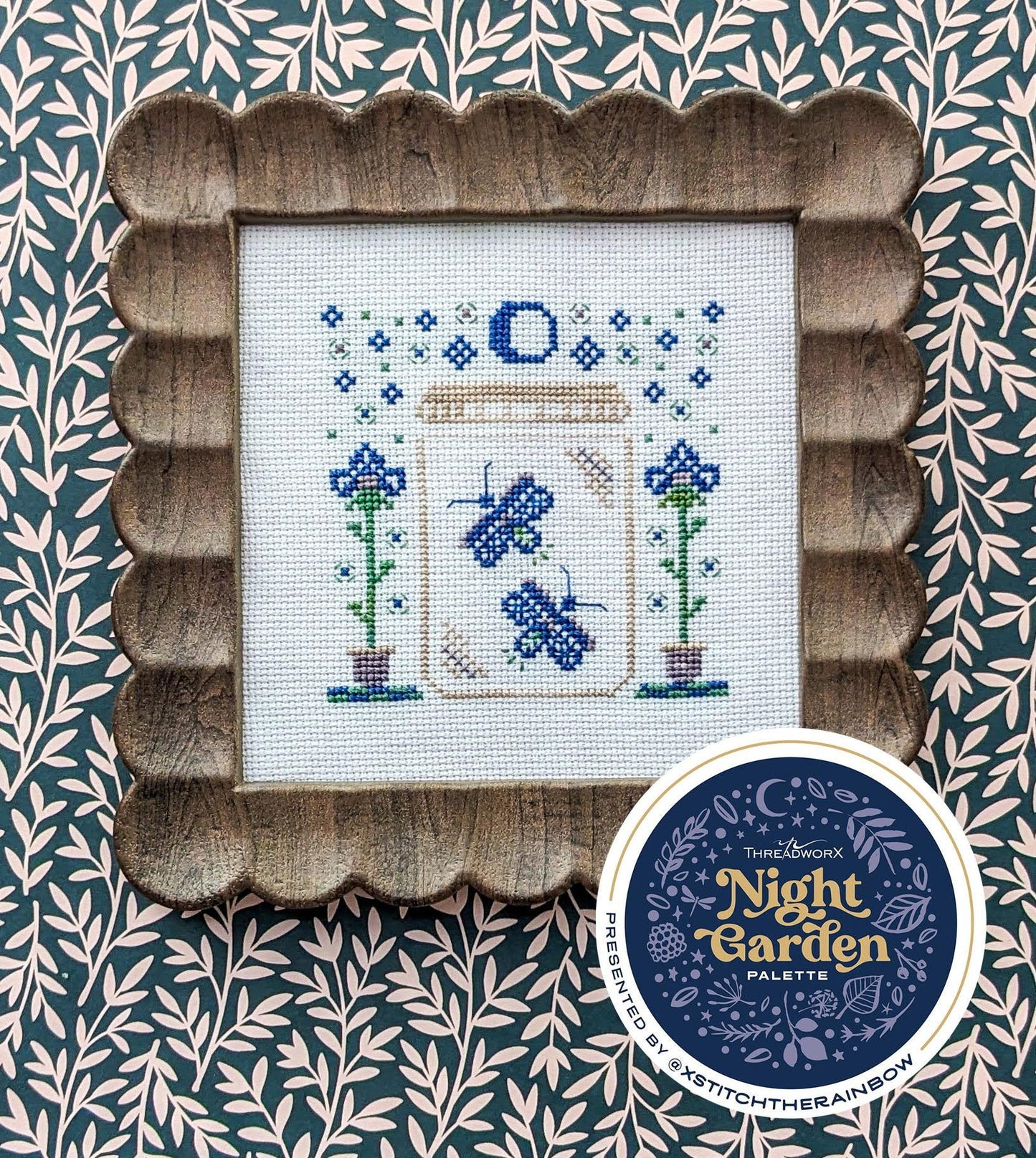 Catch & Release - Shaded Stitchery - Cross Stitch Pattern, Needlecraft Patterns, The Crafty Grimalkin - A Cross Stitch Store