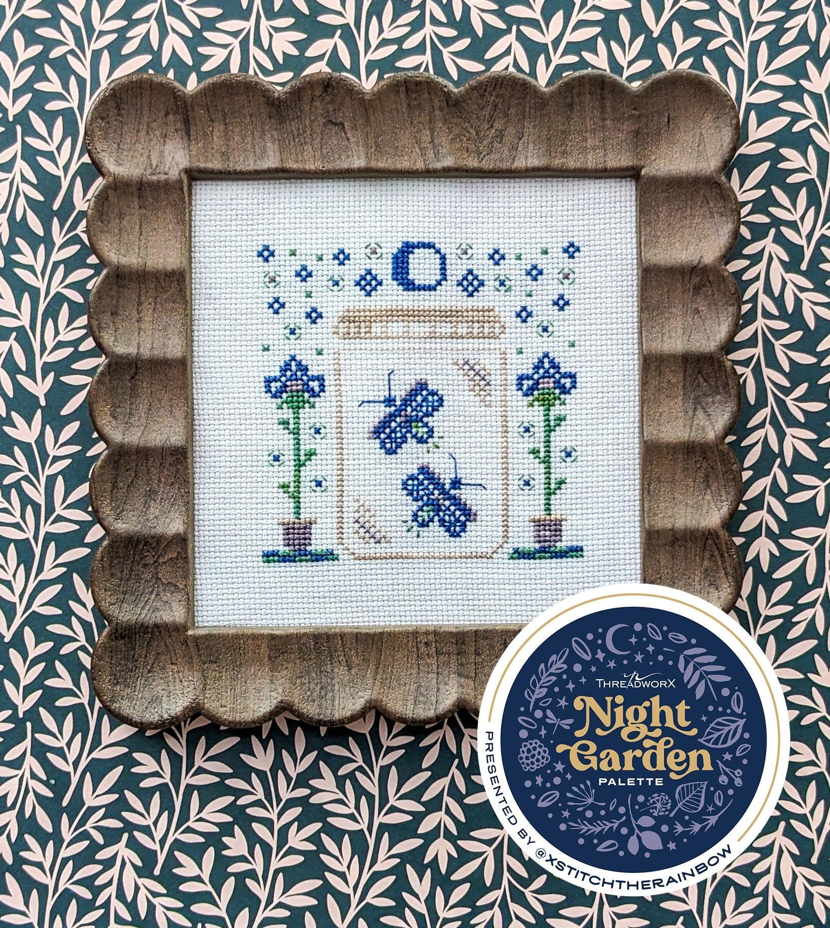 Catch & Release - Shaded Stitchery - Cross Stitch Pattern, Needlecraft Patterns, The Crafty Grimalkin - A Cross Stitch Store