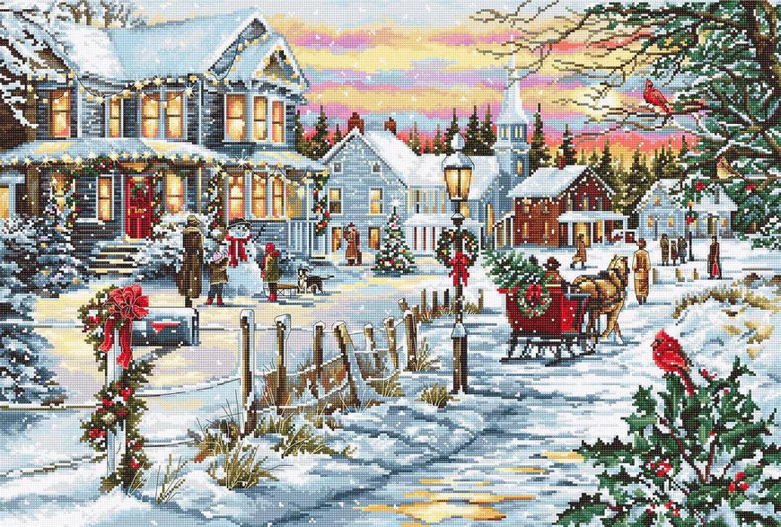 Christmas Eve B595L Counted Cross-Stitch Kit - Luca- S, Needlecraft Kits, The Crafty Grimalkin - A Cross Stitch Store