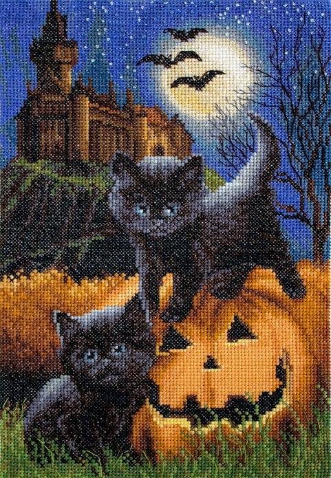 Did We Scare you? - LetiStitch - Counted Cross Stitch Kit, Needlecraft Kits, The Crafty Grimalkin - A Cross Stitch Store