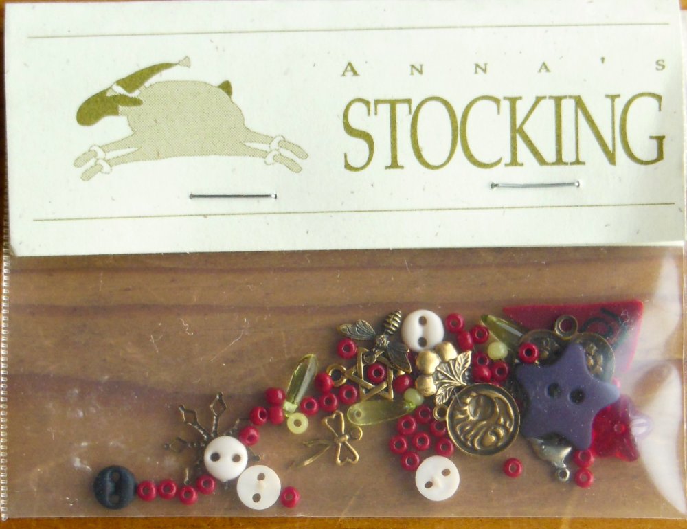 Anna's Stocking - Shepherd's Bush - Cross Stitch Pattern/Charms