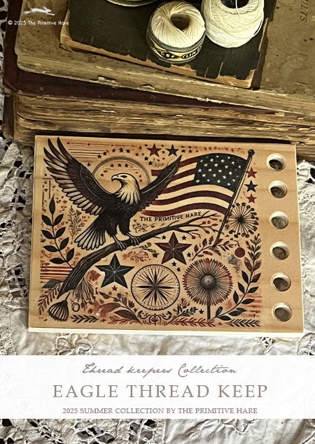 PREORDER Eagle Thread Keeper - Primitive Hare