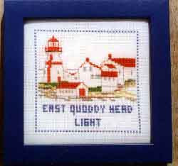 East Quoddy Head Light - Sequin Designs Cross Stitch Pattern