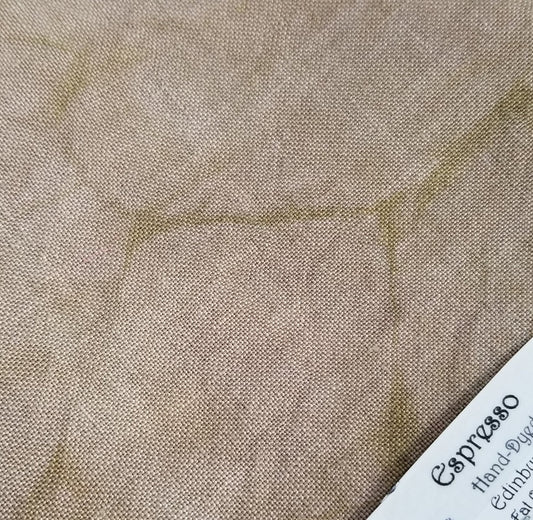 28 Count Linen - Espresso - Fiber on a Whim, Fabric, The Crafty Grimalkin - A Cross Stitch Store