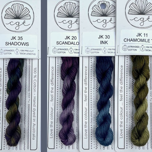 PRE-ORDER Shadows Thread Pack - Cottage Garden Threads, Thread & Floss, The Crafty Grimalkin - A Cross Stitch Store