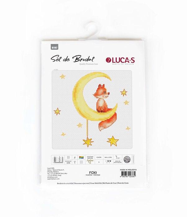 Fox 1 - Cross Stitch Kit - Luca- S, Needlecraft Kits, The Crafty Grimalkin - A Cross Stitch Store