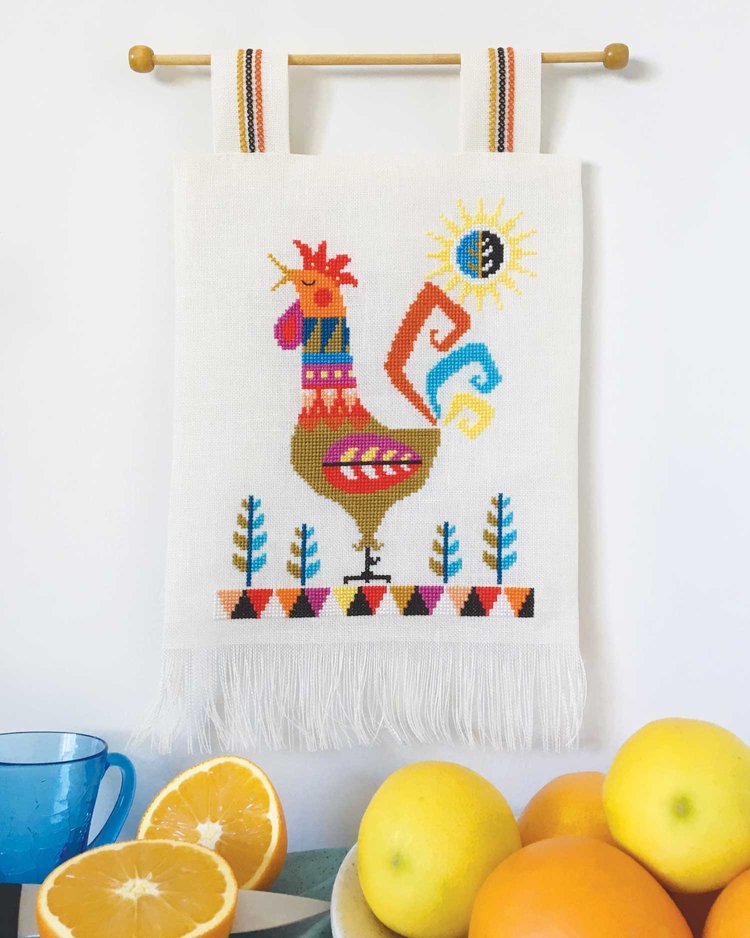 Good Morning! - Satsuma Street - Cross Stitch Pattern, Needlecraft Patterns, The Crafty Grimalkin - A Cross Stitch Store