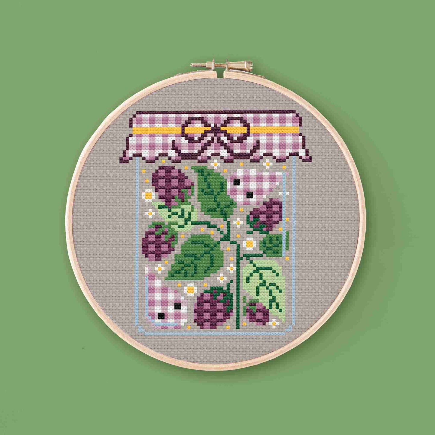 Enchanted Berries 4 - Una Buena Pieza - Cross Stitch Pattern