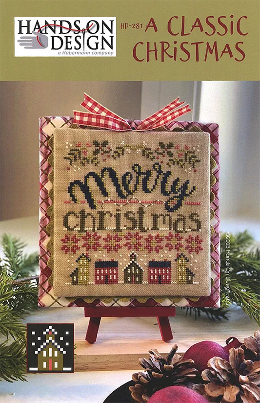 A Classic Christmas - Hands on Design - Cross Stitch Pattern, Needlecraft Patterns, Needlecraft Patterns, The Crafty Grimalkin - A Cross Stitch Store
