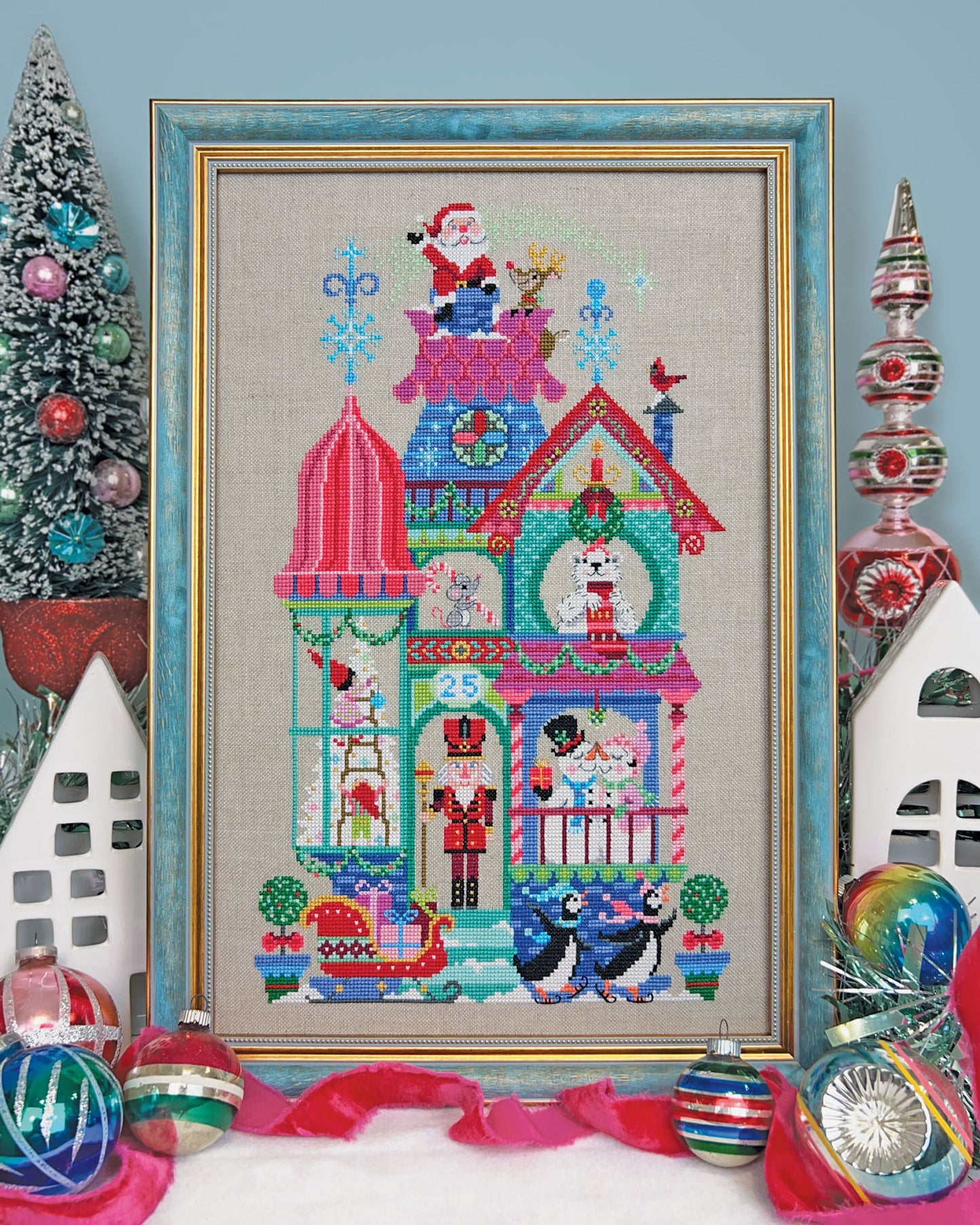 Holiday House - Satsuma Street - Cross Stitch Pattern