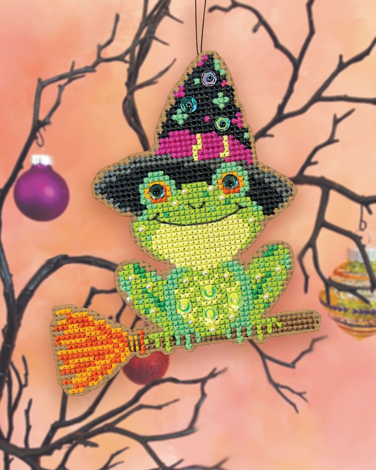 Hoppy Halloween - Satsuma Street - Cross Stitch Kit, Uncategorized, The Crafty Grimalkin - A Cross Stitch Store