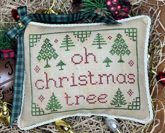 Oh Christmas Tree - The Camping Stitcher - Cross Stitch Pattern, Needlecraft Patterns, Needlecraft Patterns, The Crafty Grimalkin - A Cross Stitch Store