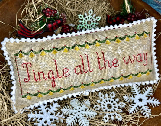 Jingle All the Way - The Camping Stitcher - Cross Stitch Pattern, Needlecraft Patterns, Needlecraft Patterns, The Crafty Grimalkin - A Cross Stitch Store