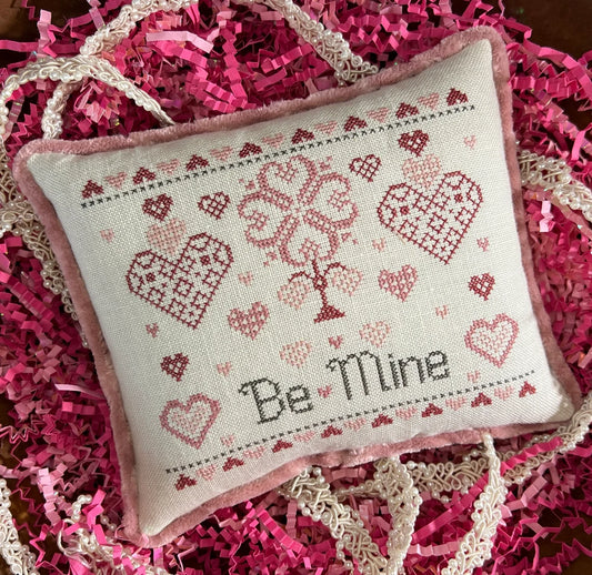 Be Mine - The Camping Stitcher - Cross Stitch Pattern, Needlecraft Patterns, Needlecraft Patterns, The Crafty Grimalkin - A Cross Stitch Store