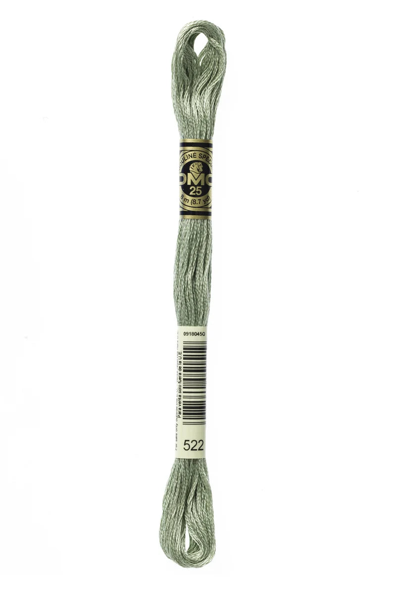 DMC 522 - 6 Strand Embroidery Thread, Thread & Floss, Thread & Floss, The Crafty Grimalkin - A Cross Stitch Store