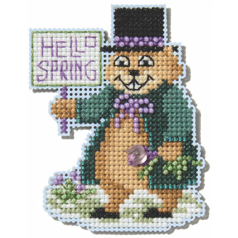 Groundhog Day - Mill Hill - Winter 2025 Seasonal Ornament