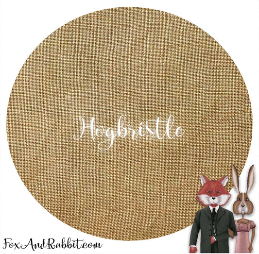 40 Count Linen - Hogbristle - Fox and Rabbit, Fabric, The Crafty Grimalkin - A Cross Stitch Store