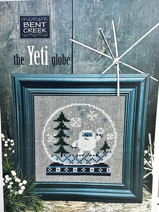 The Yeti Globe - Bent Creek - Cross Stitch Pattern, Needlecraft Patterns, Needlecraft Patterns, The Crafty Grimalkin - A Cross Stitch Store