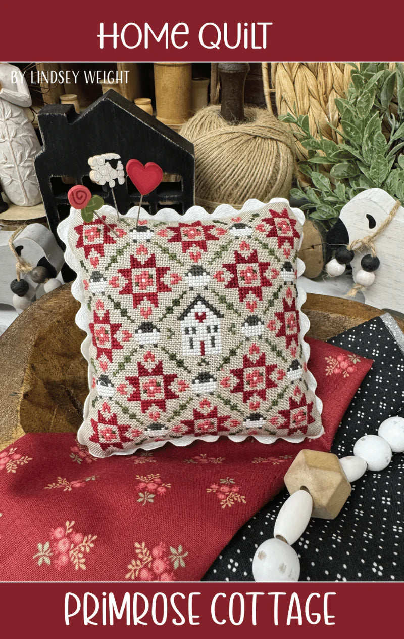 Home Quilt - Primrose Cottage Stitches - Cross Stitch Pattern