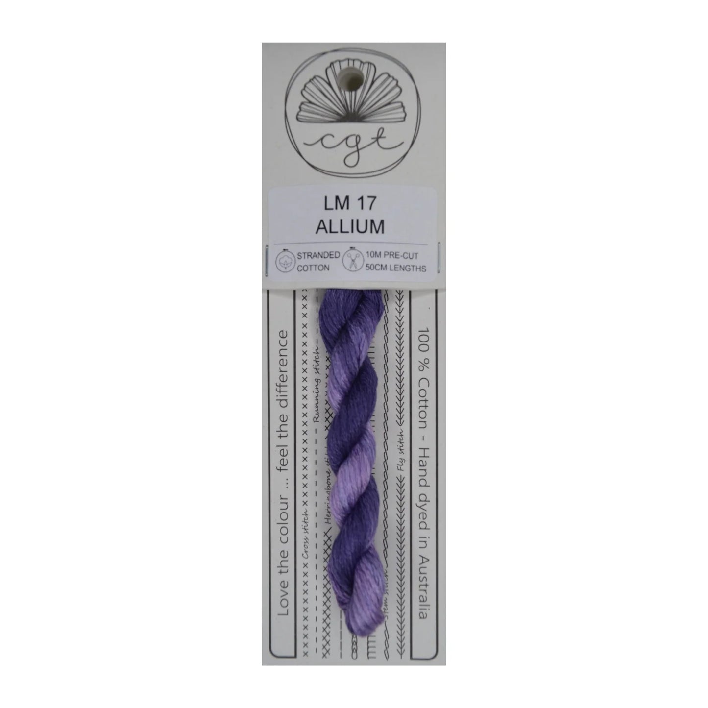 Allium LM 17 - Cottage Garden Threads, Thread & Floss, The Crafty Grimalkin - A Cross Stitch Store