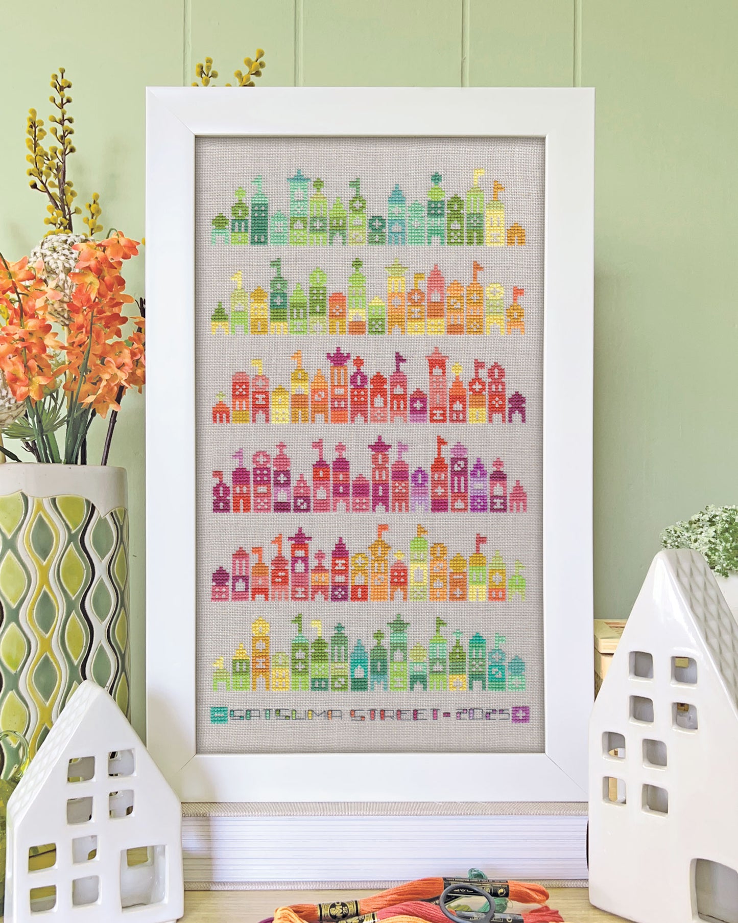 Local Conditions - Satsuma Street - Cross Stitch Pattern