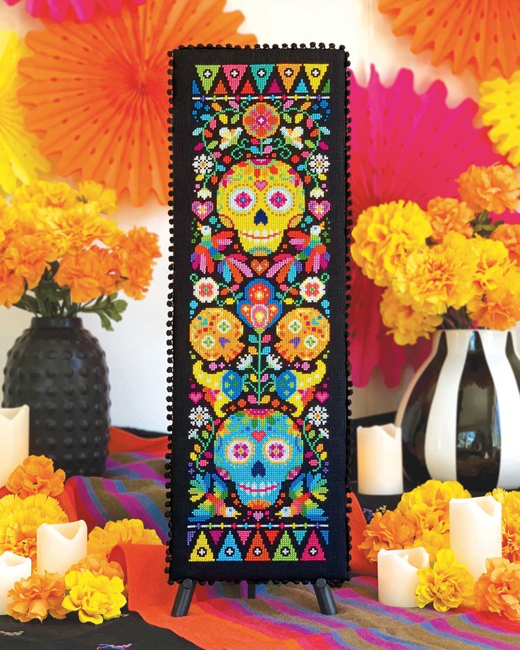 Memento Mori - Satsuma Street - Cross Stitch Pattern, Needlecraft Patterns, The Crafty Grimalkin - A Cross Stitch Store