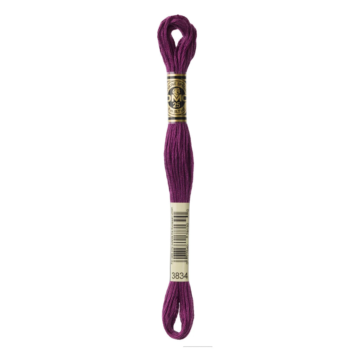 DMC 3834 - Grape - Dark - DMC 6 Strand Embroidery Thread, Thread & Floss, Thread & Floss, The Crafty Grimalkin - A Cross Stitch Store