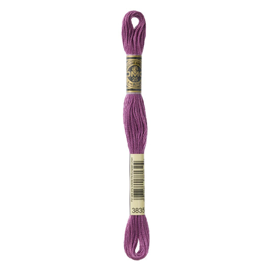 DMC 3835 - Grape - Medium - DMC 6 Strand Embroidery Thread, Thread & Floss, Thread & Floss, The Crafty Grimalkin - A Cross Stitch Store