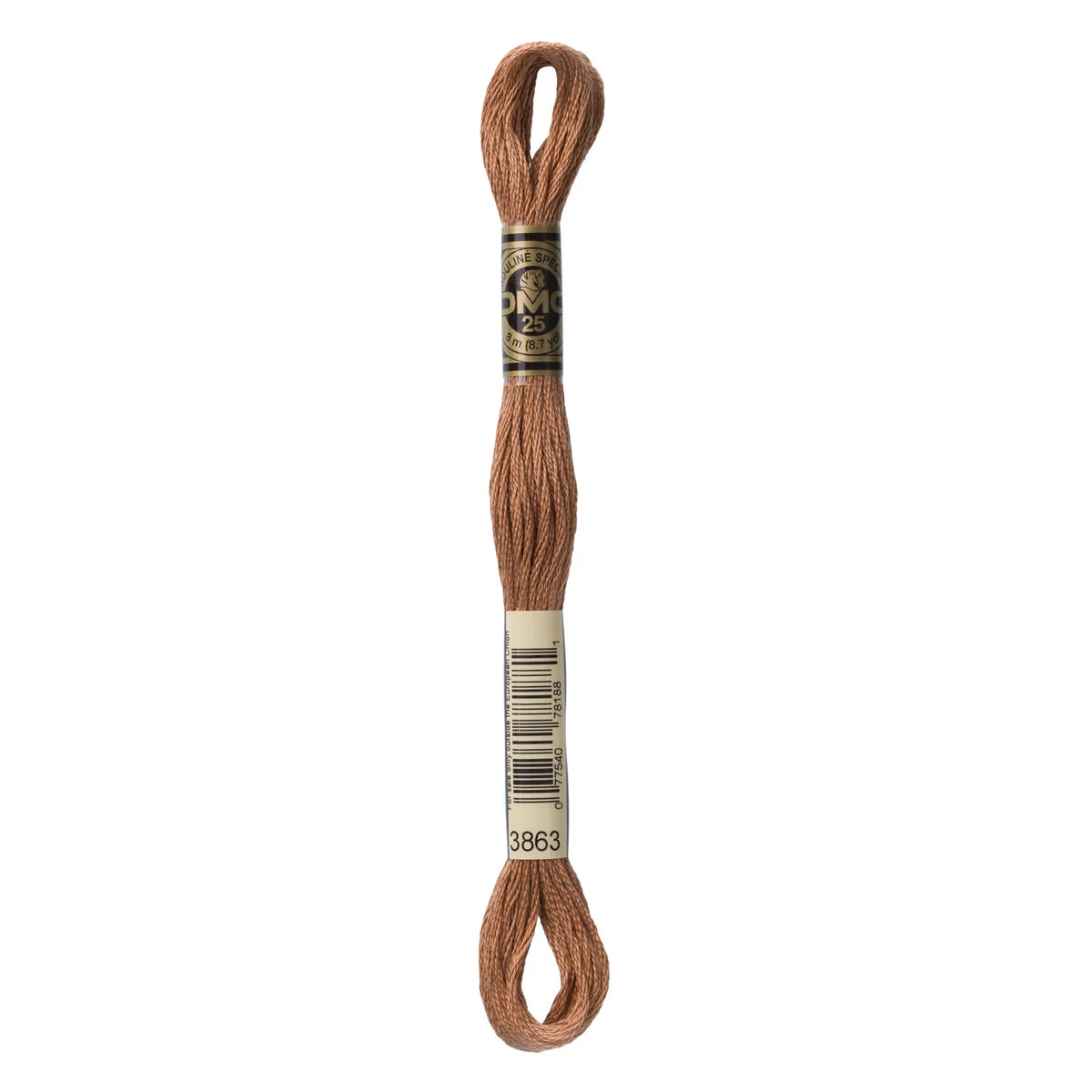 DMC 3863 - 6 Strand Embroidery Thread | The Crafty Grimalkin - A Cross ...