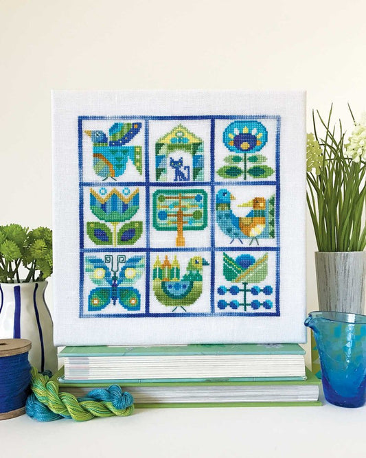 Primavera - Satsuma Street - Cross Stitch Pattern, Needlecraft Patterns, The Crafty Grimalkin - A Cross Stitch Store