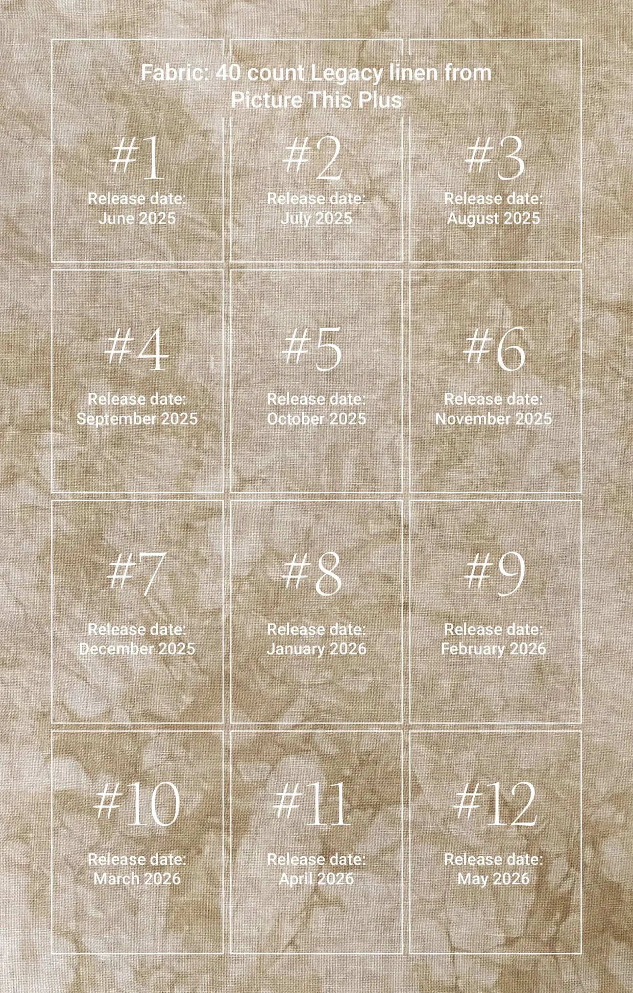 A Year in the Woods II 2025-2026 Auto Ship - Cottage Garden Samplings - Cross Stitch Pattern, Needlecraft Patterns, The Crafty Grimalkin - A Cross Stitch Store