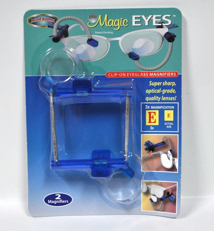 Magic Eyes Clip On Eyeglass Magnifiers