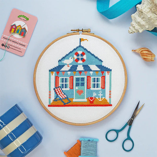 Seaspray Cottage - Cross Stitch Kit | by Caterpillar Cross Stitch, The Crafty Grimalkin - A Cross Stitch Store