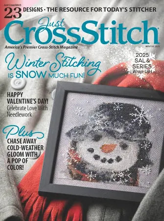 Just Cross Stitch 2025 Winter - Magazine/Book