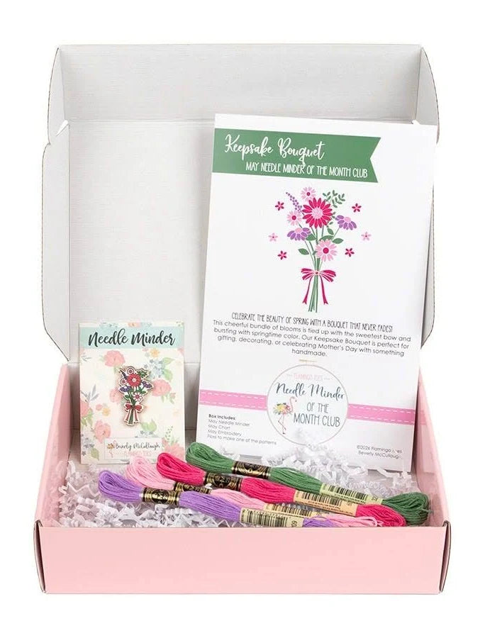 Extra Boxes from 2025 Needle Minder of the Month Club by Flamingo Toes