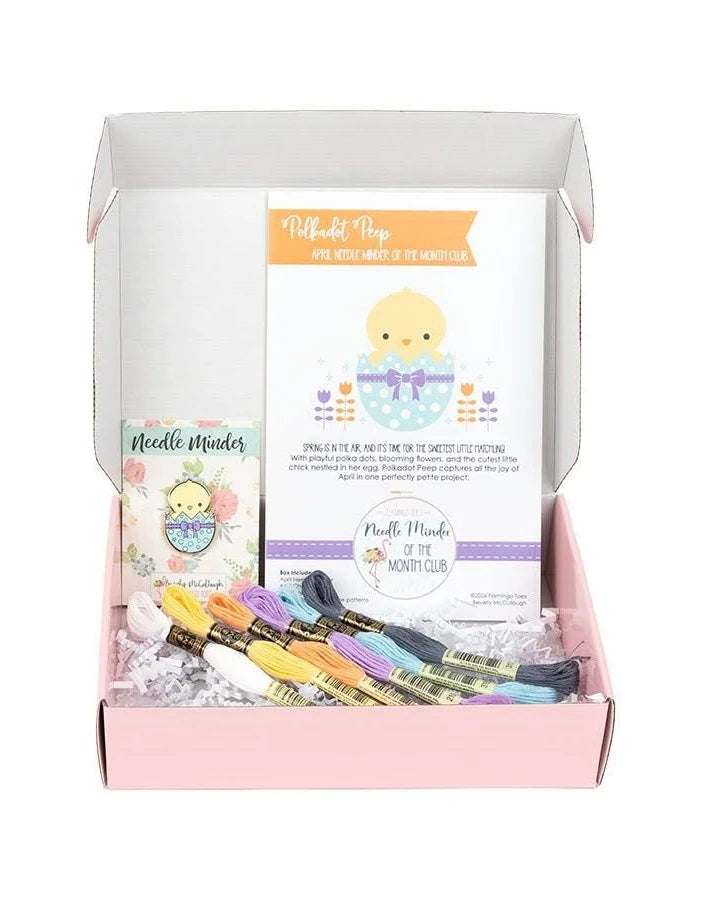Extra Boxes from 2025 Needle Minder of the Month Club by Flamingo Toes
